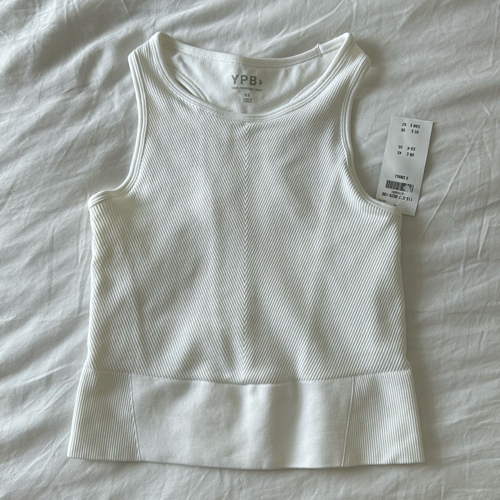 A&F YPB ribbed scuba tank top